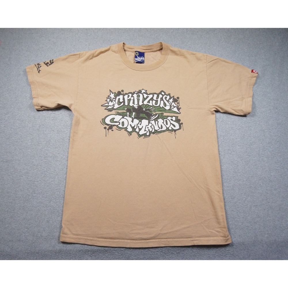 Vintage Tribal Shirt Mens Medium BBoy Crazys Commandos Scion Rock Steady Crew